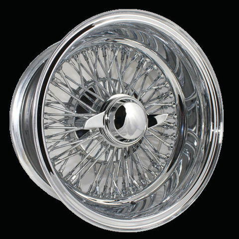 Cross laced wire wheel