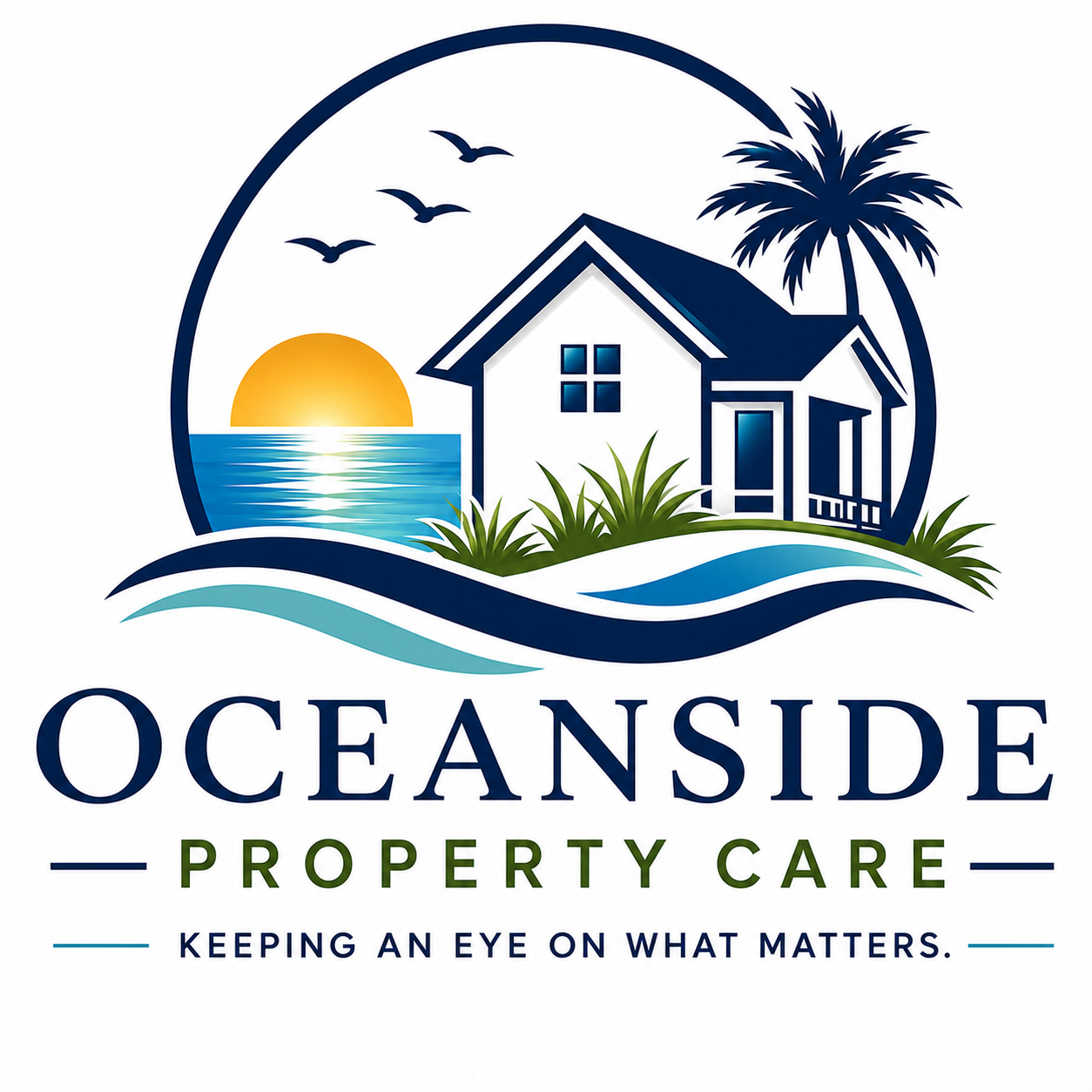 Oceanside Property Care logo